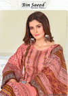 Bin Saeed Vol 5 By Gull A Ahmed Lawn Cotton Dress Material Wholesalers In Delhi
